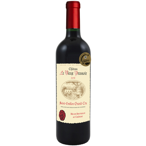 Chateau Le Vieux Pressoir 2016, Saint-Emilion Grand Cru