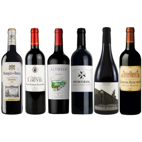 Luxury Red Wine Six Mixed Case