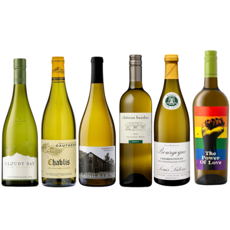 Luxury White Wine Six Mixed Case.