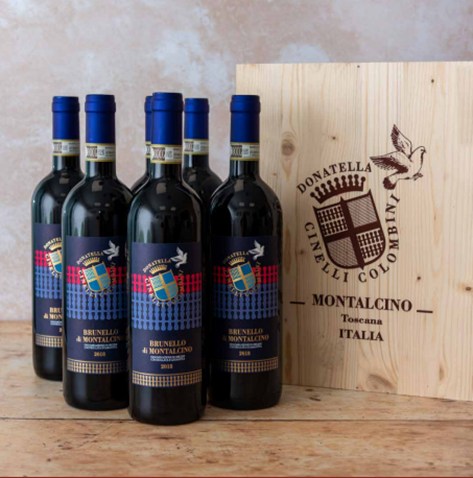 Donatella Cinelli Colombini 2018, Brunello di Montalcino - Original Wooden Case